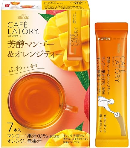 Amazon | AGF ブレンディ カフェラトリー スティック 芳醇レモンティー